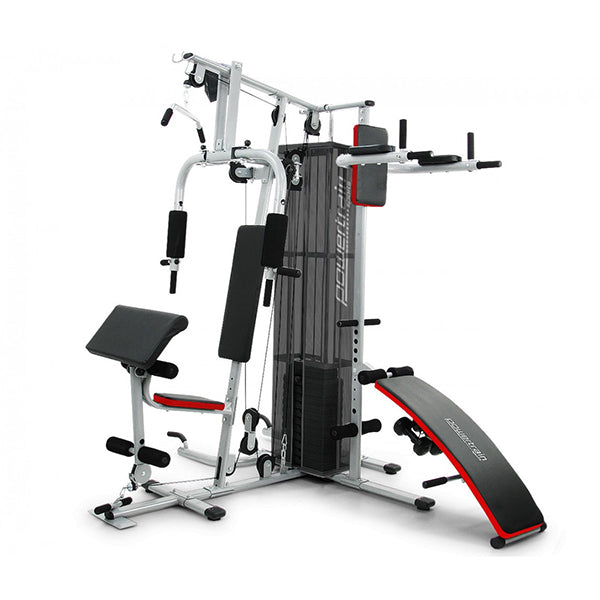 Multi Station Home Gym With Weights 175Lbs