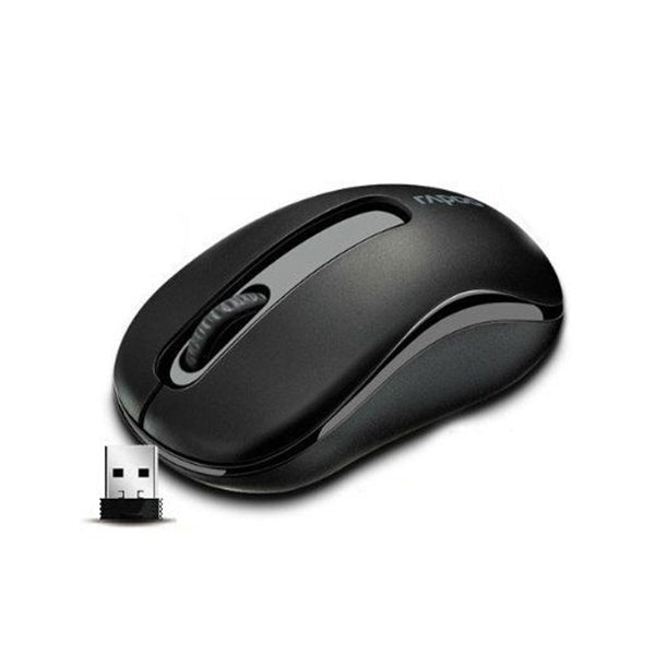 Rapoo M10 Wireless Black Optical Mouse