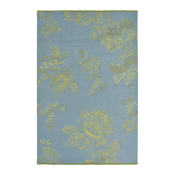 Tonquin Blue Designer Hand Tufted Rug