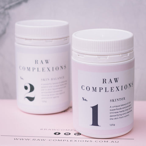 Raw complexions beauty food