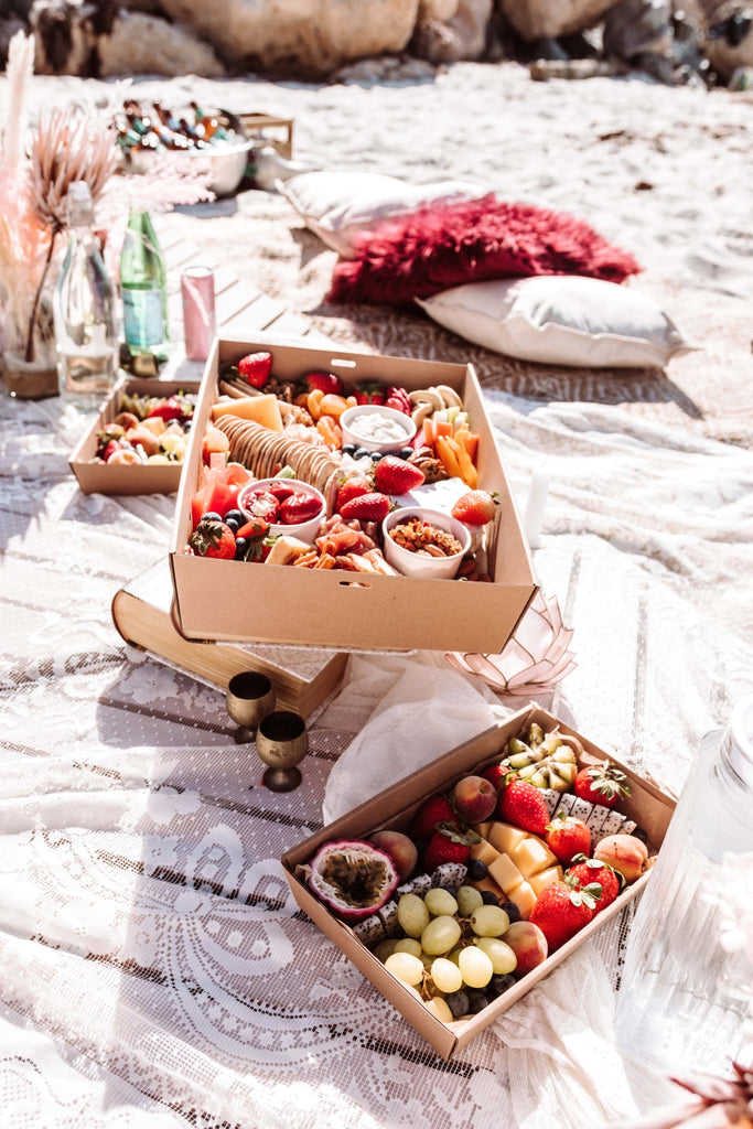 Ete Beach Picnic Graze Box by Grazing the Roof