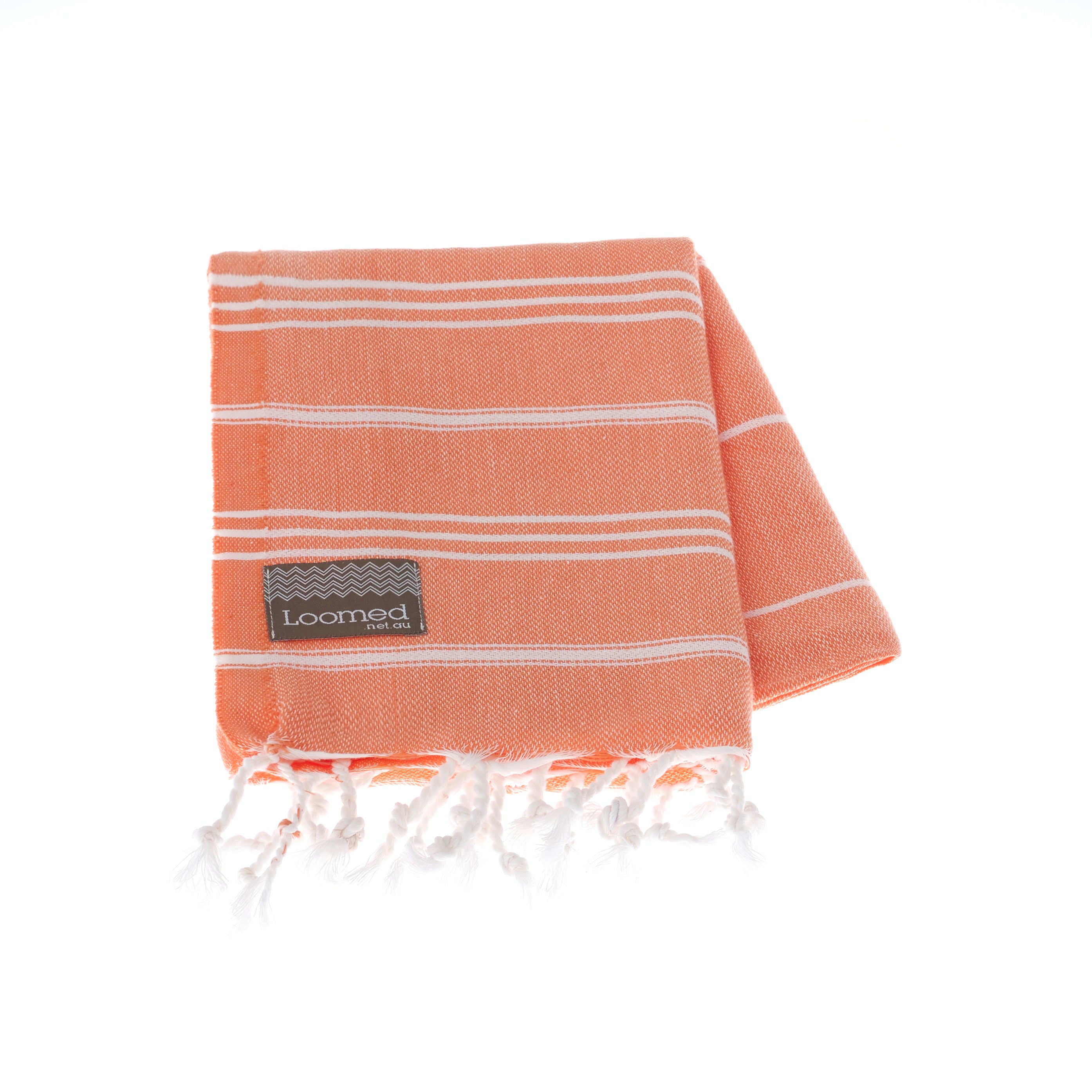 coral coloured towels