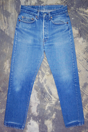 Vintage Levi's 501 USA Transitional Whiskered Denim Jeans (JYJ-045) –  JUNKYARD JEANS LLC
