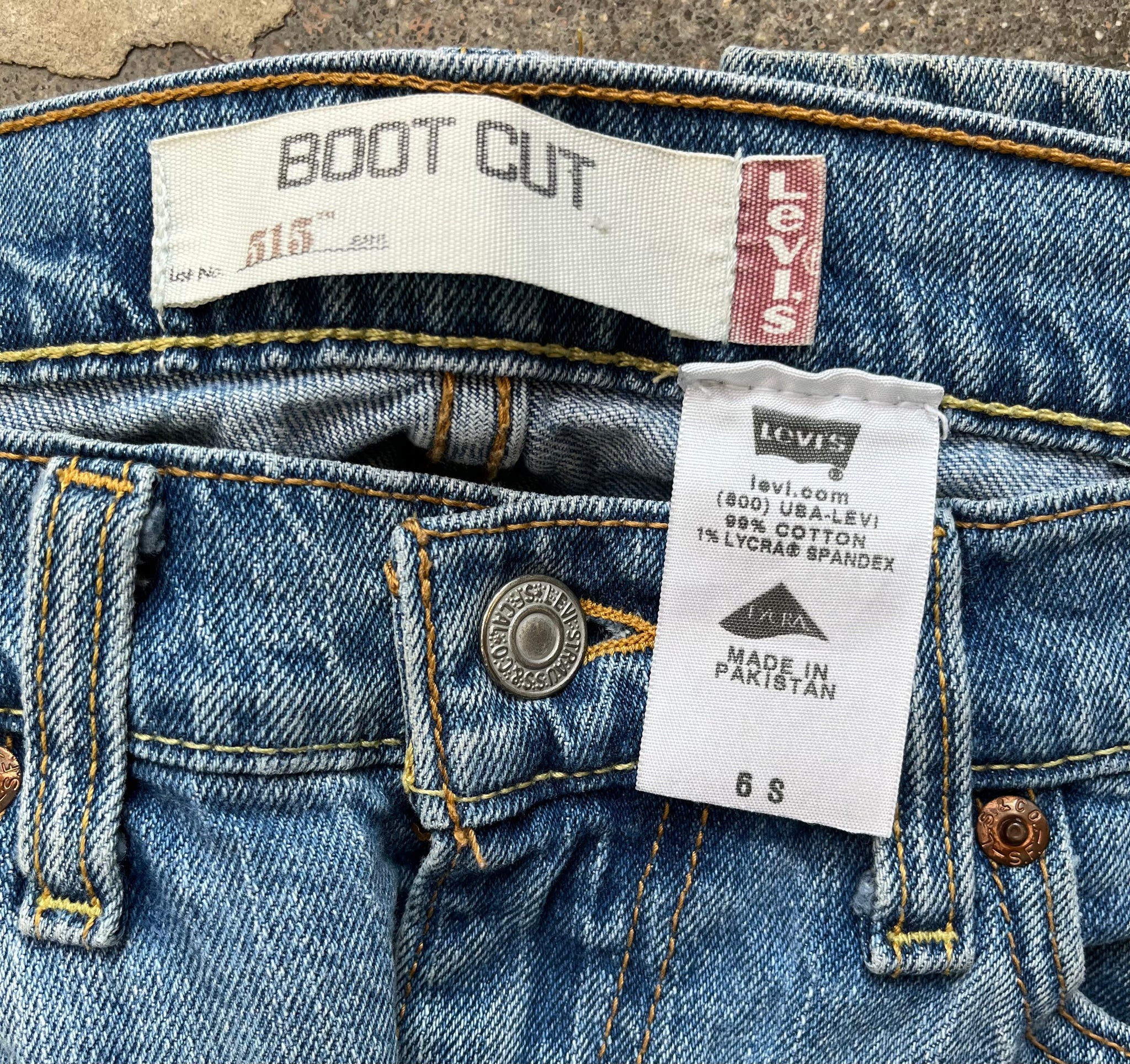 Levi's 515 Bootcut Jeans (JYJ-0145) – JUNKYARD JEANS LLC