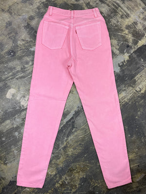 Vintage Pepto Bismol Pink Levi Custom Dyed Denim (JYJ-0169) – JUNKYARD JEANS  LLC