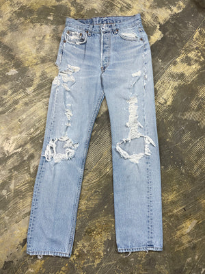 Vintage Levi 501 USA Premium Super Feather Denim Jeans (JYJ-0264) –  JUNKYARD JEANS LLC