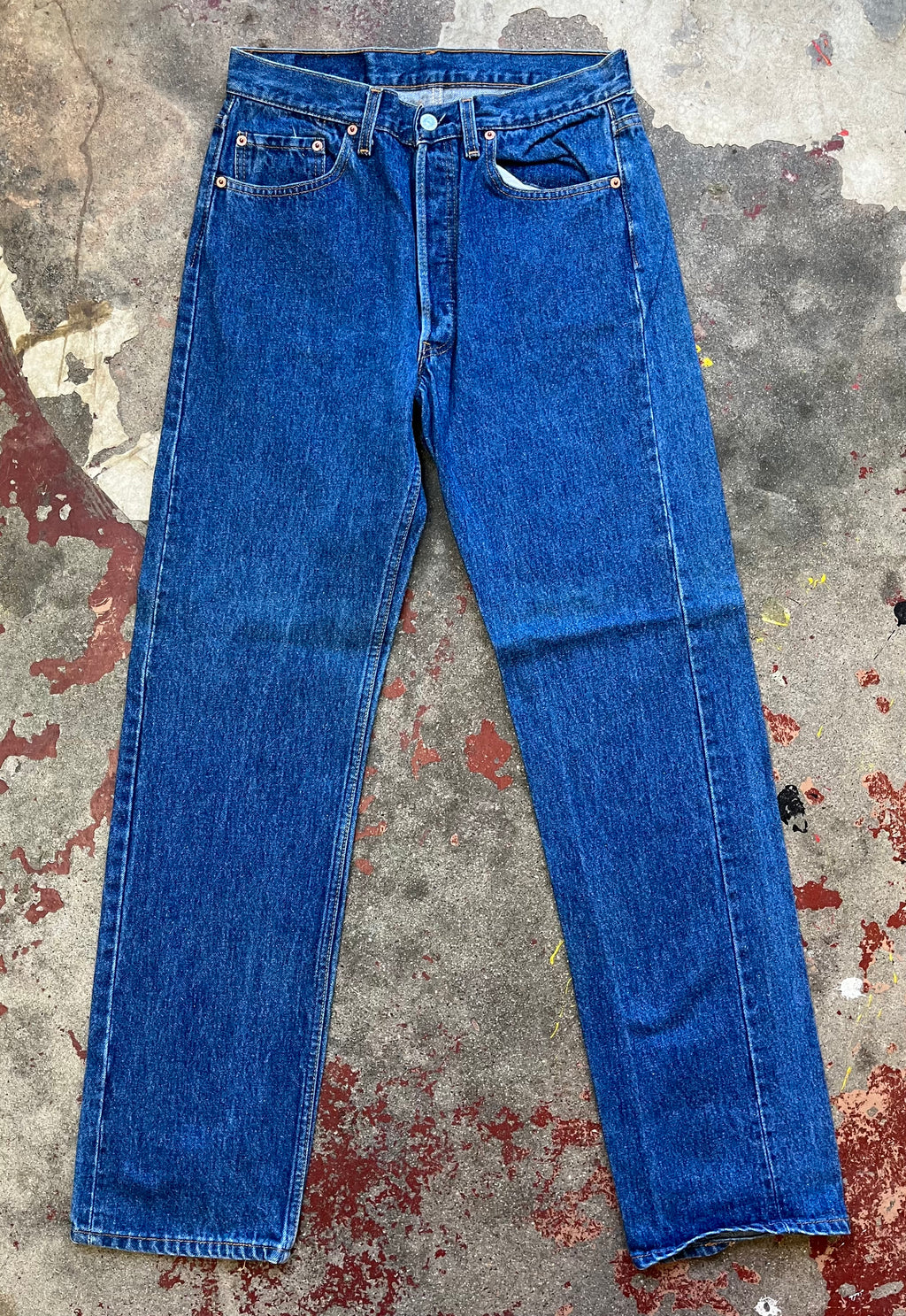 Vintage Levi 501 USA One Wash Denim Jeans (JYJ-0163) – JUNKYARD