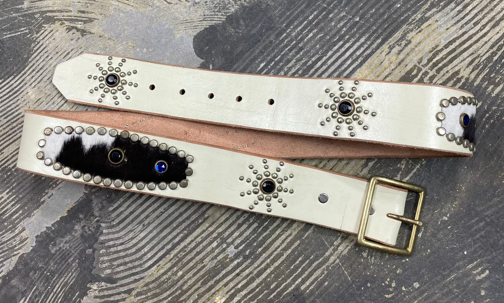 Vintage Custom Studded Belt (JYJ-02) – JUNKYARD JEANS LLC