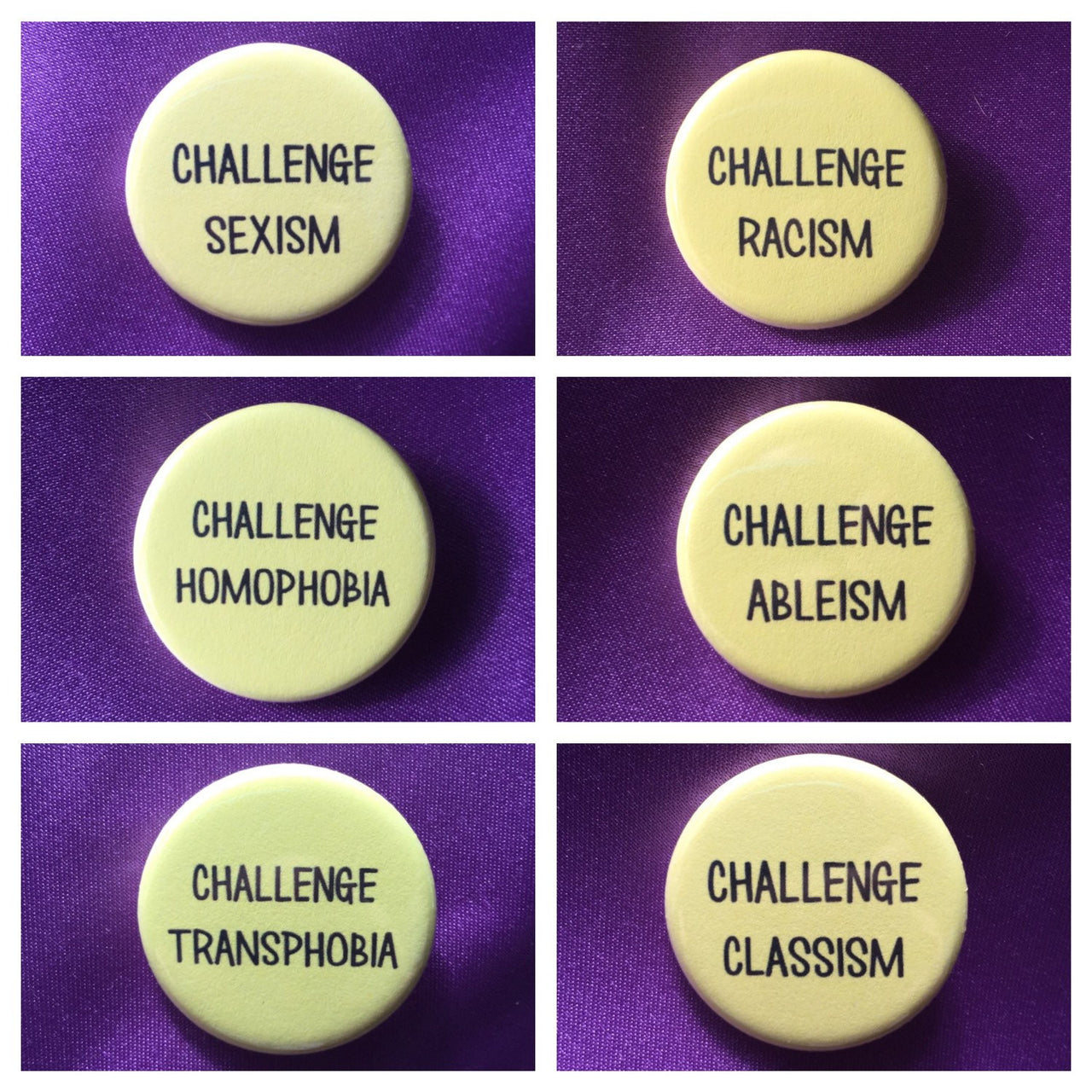 Challenge Sexism Challenge Racism Challenge
