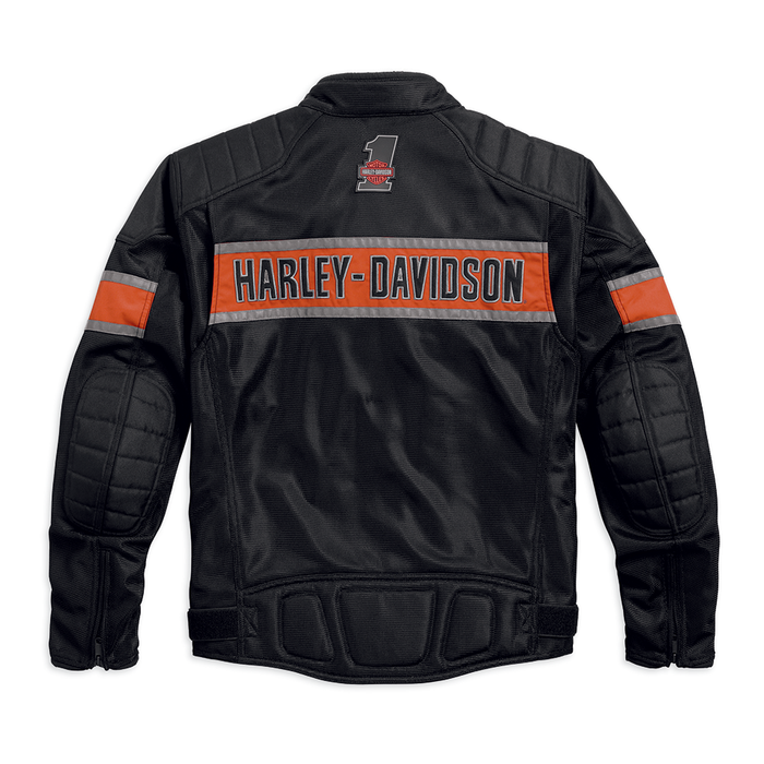 Harley-Davidson Trenton Men's Mesh Riding Jacket - 98111-16VM