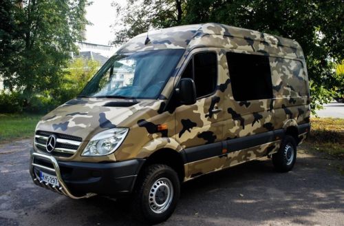 CAMO CAR WRAP VINYLS - Style your car with Camouflage - truck