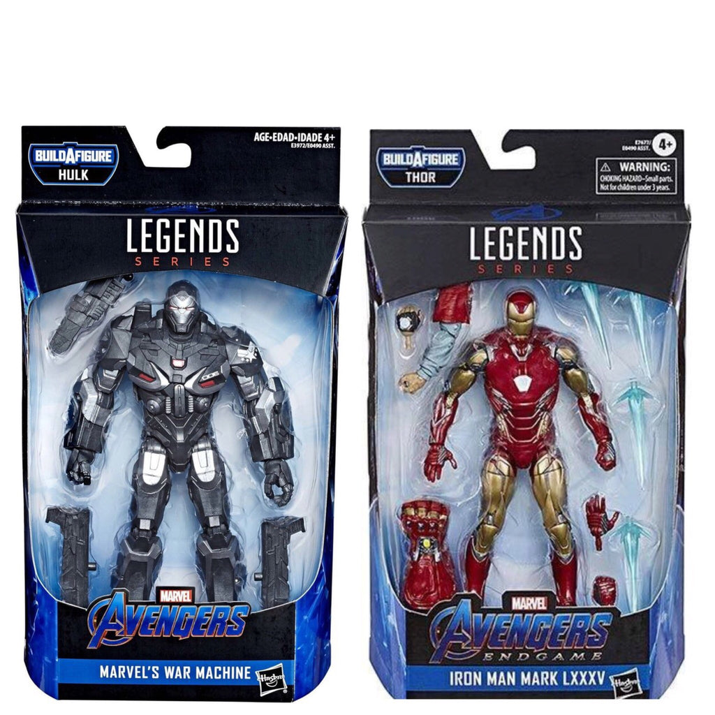 Marvel Legends Endgame Iron Man War Machine 2 Figure Set