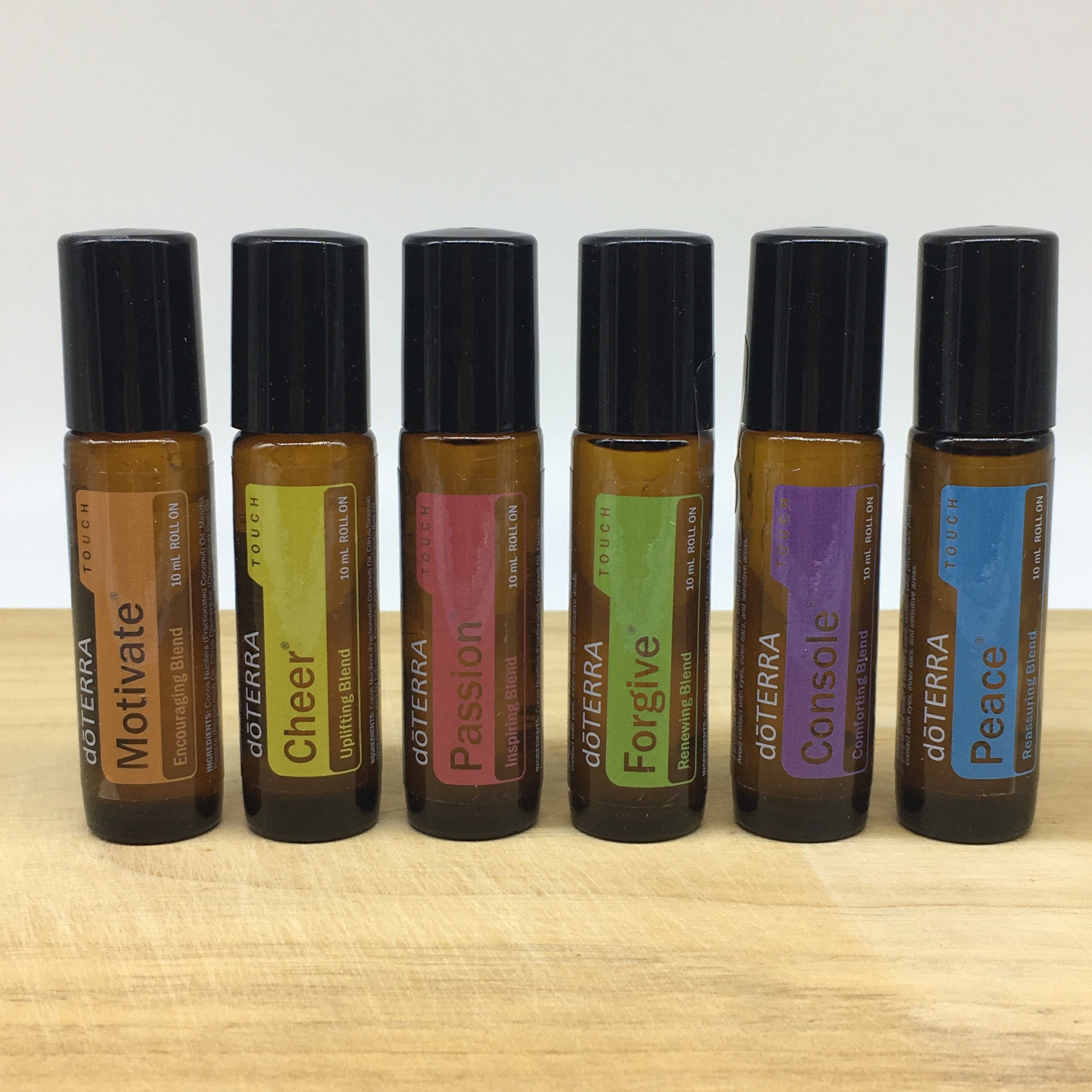 Doterra Emotional Aromatherapy Touch Kit Roll On Bottles 10ml Essentia Earth And Soul 