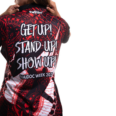 Get Up Stand Up Show Up! (NAIDOC 2022) - Women's Polo - Polo