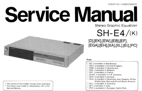 technics sh-ge90 service manual