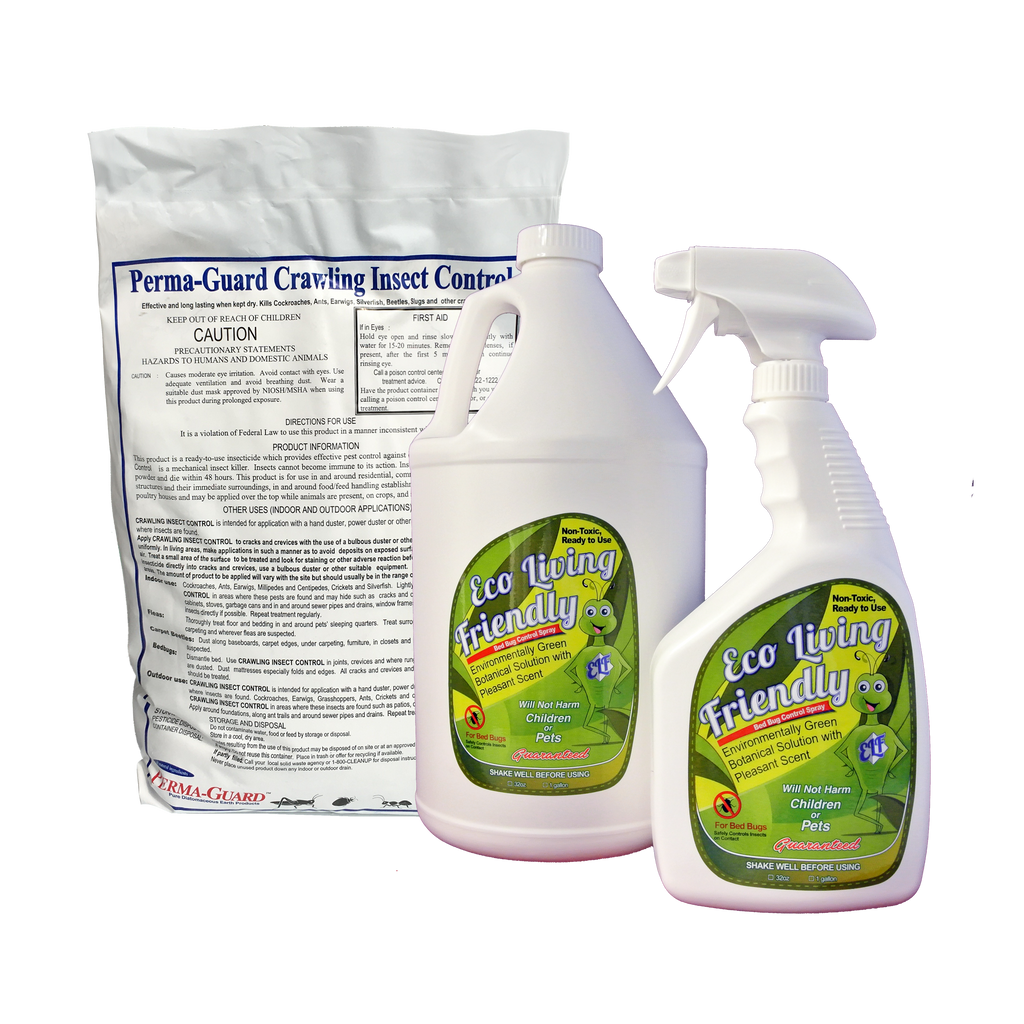 Eco Living Friendly For Bed Bugs And Perma Guard Diatomaceous