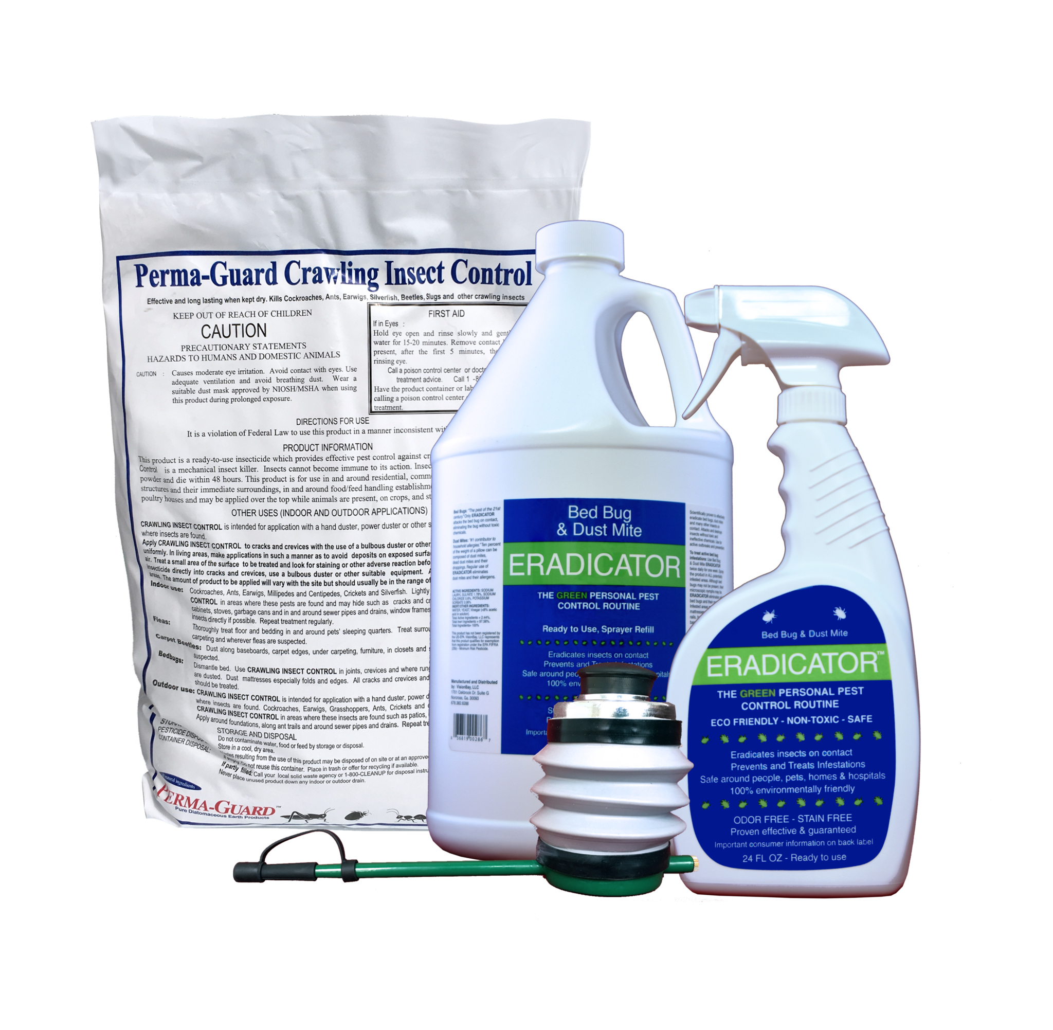 Eradicator For Bed Bugs Dust Mites Perma Guard Diatomaceous