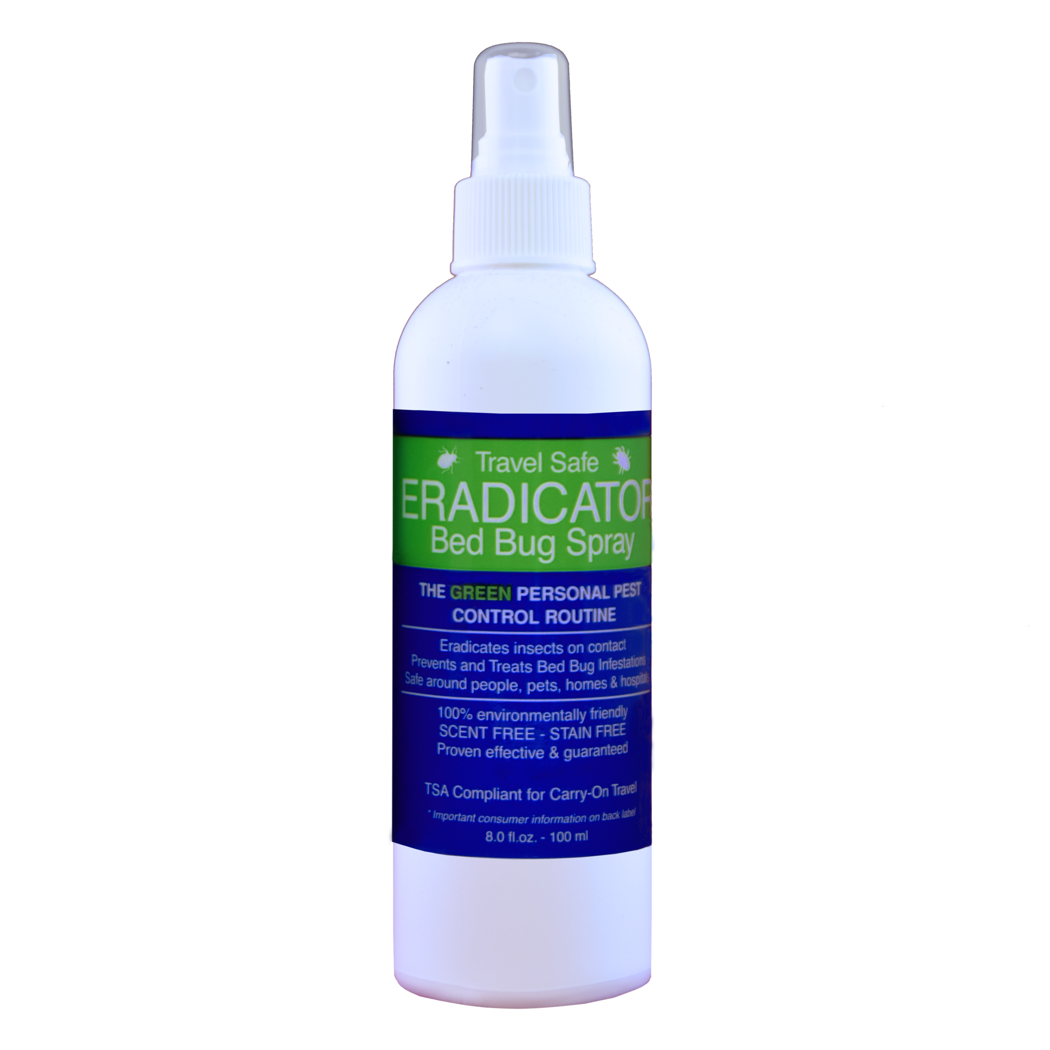 eradicator travel bed bug spray