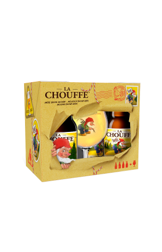 La Chouffe Value Pack (4 cervezas+ 1 copa) ¡Envío gratis! | Beerhouse.mx