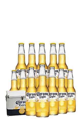 12 Corona Light + Hielera Corona | Beerhouse.mx