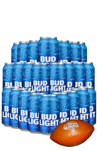 Bud Light Lata 24 Pack + Balón Bud Light ¡Gratis! | Beerhouse.mx