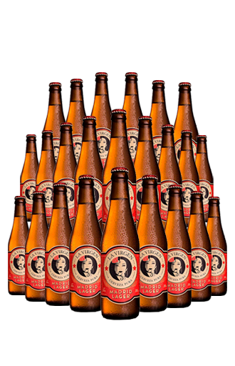 La Virgen Madrid Lager 24 Pack | Beerhouse.mx