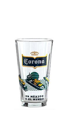 Vaso de Vidrio Corona Heritage Capítulo 3 | Beerhouse.mx