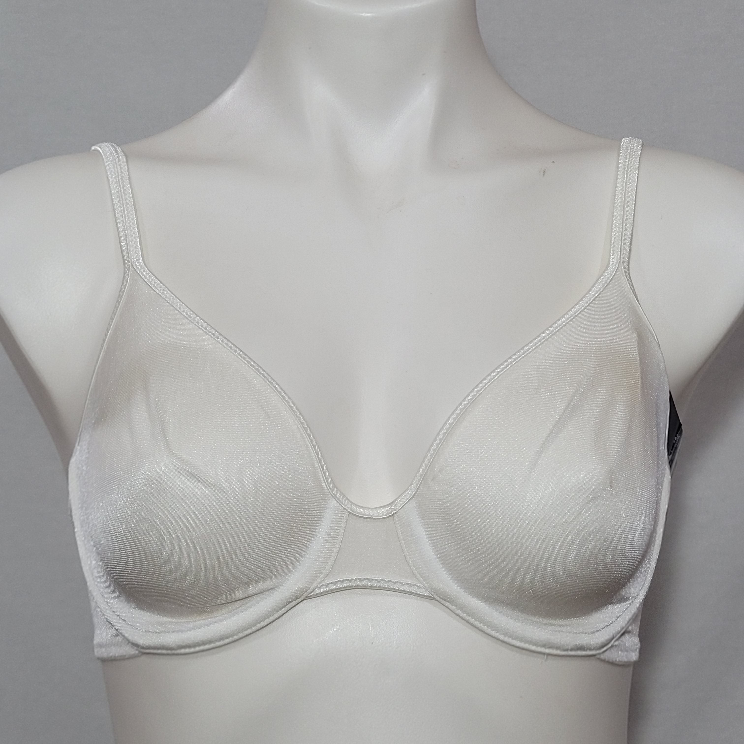 Vanity Fair 75308 Illumination Unlined Seamless Underwire Bra 34C White NWT