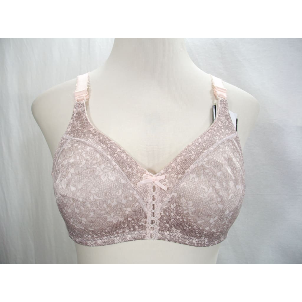 Bali 3820 Flexible Support Wirefree Wire Free Bra 38B Pink