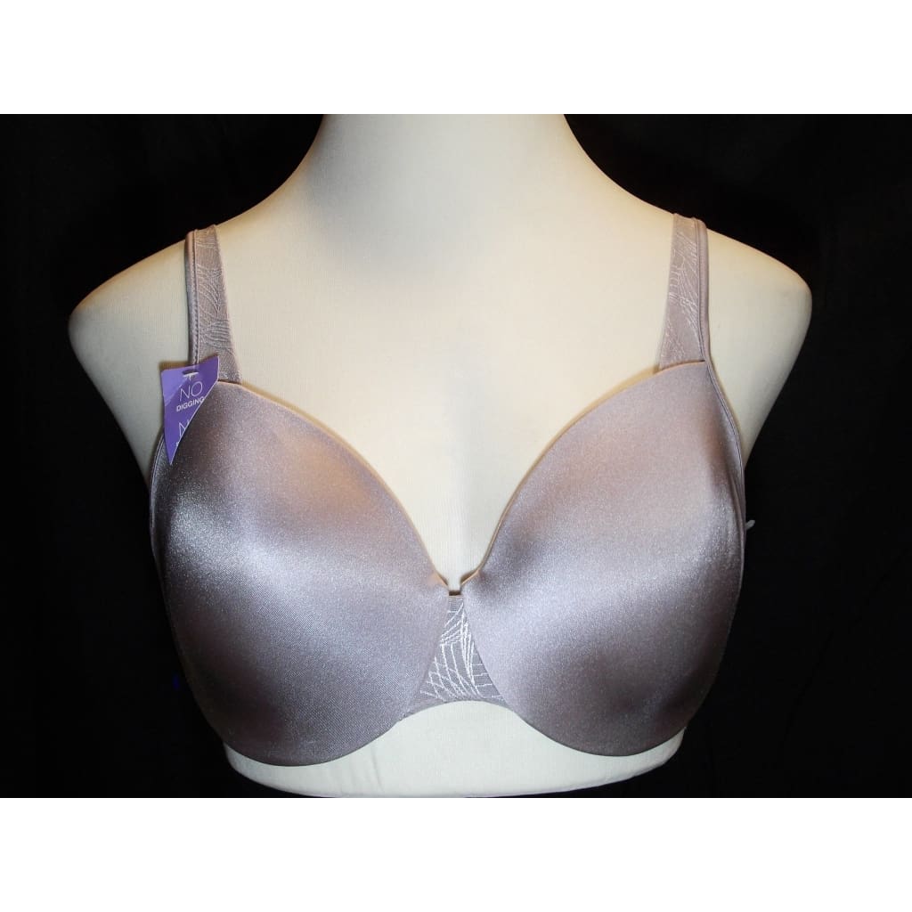 Bali Tee Shirt Bra Women Size 42C Underwire Lightly Padded Beige New