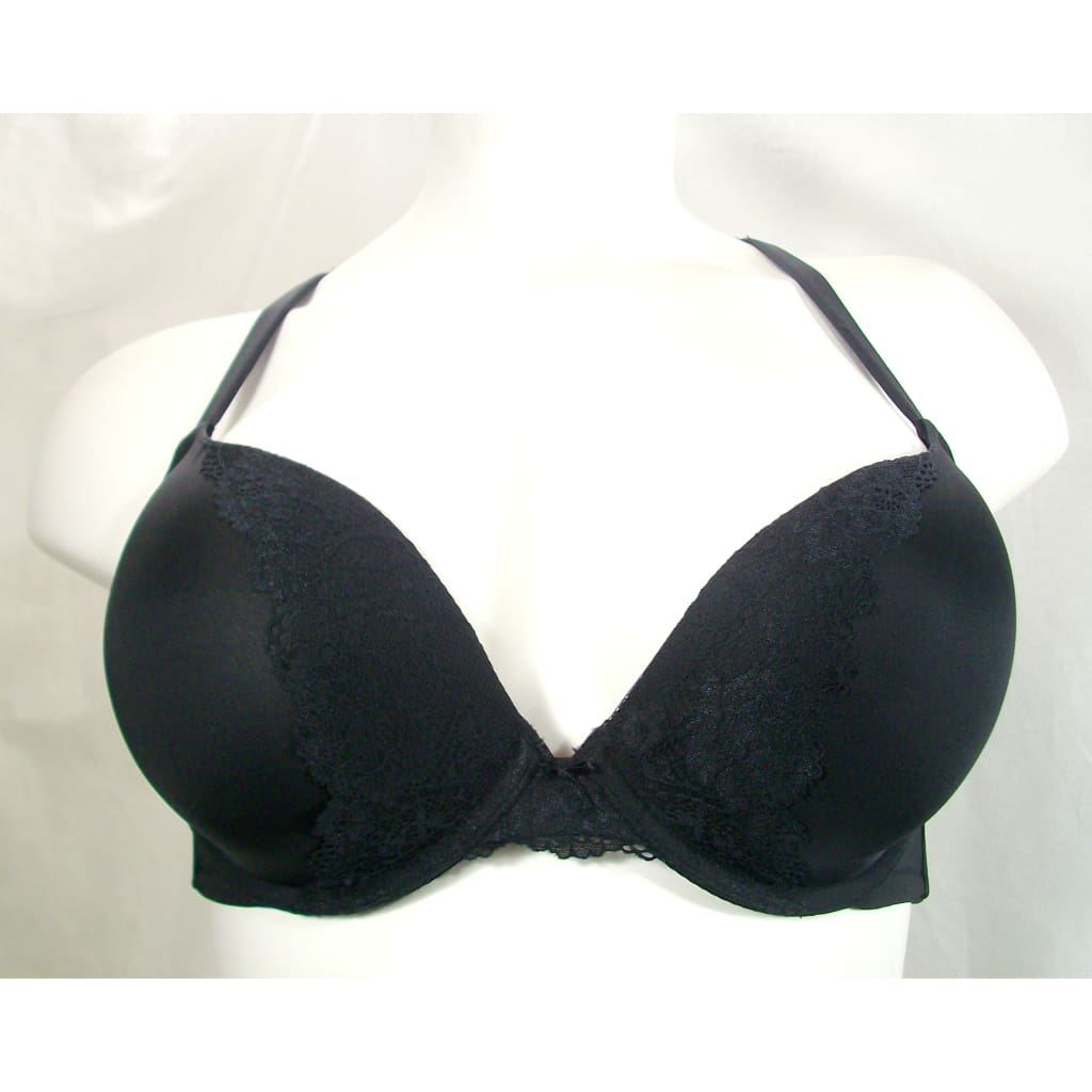Cacique Lightly Padded Lace Trimmed Convertible Underwire