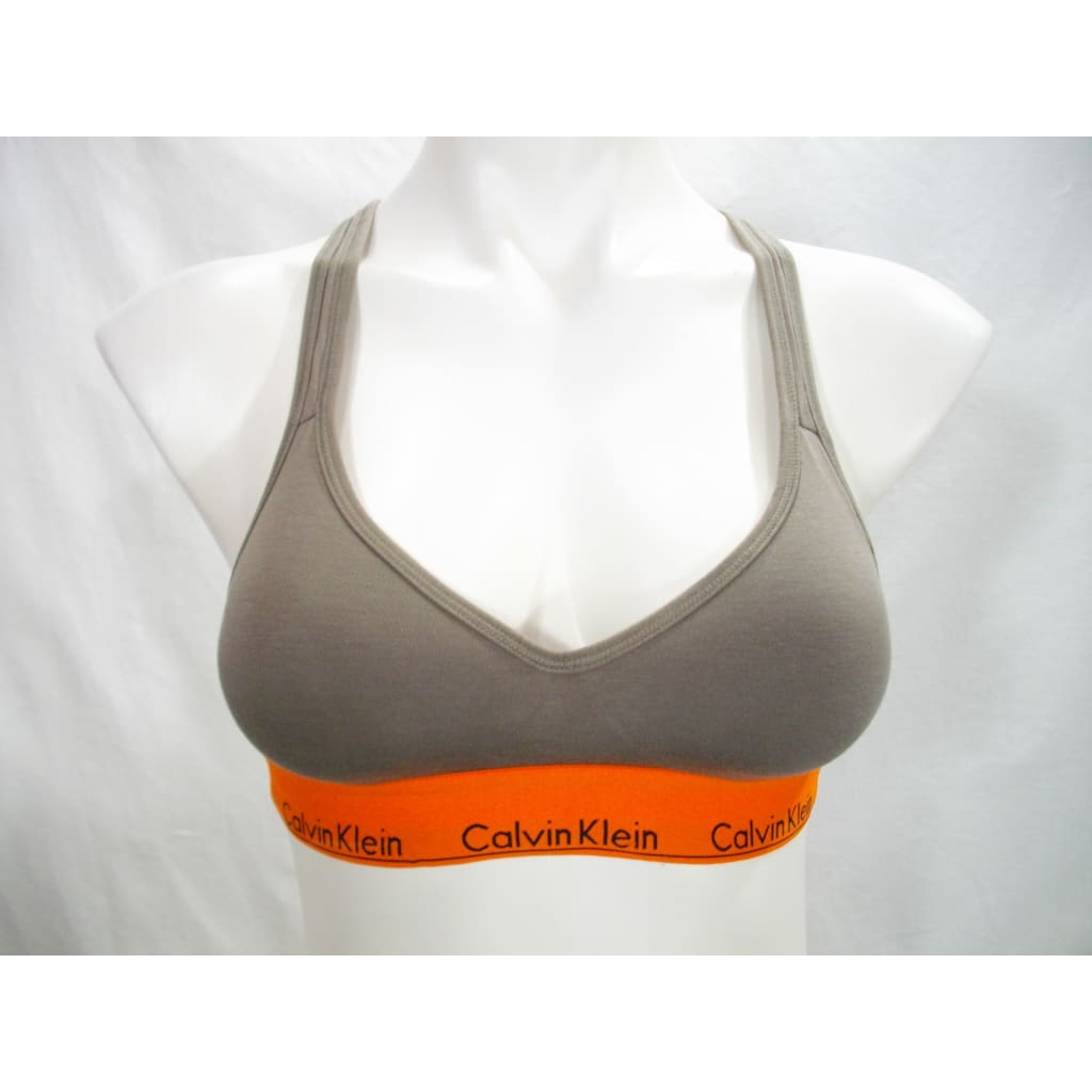 calvin klein modern cotton padded bralette qf1654