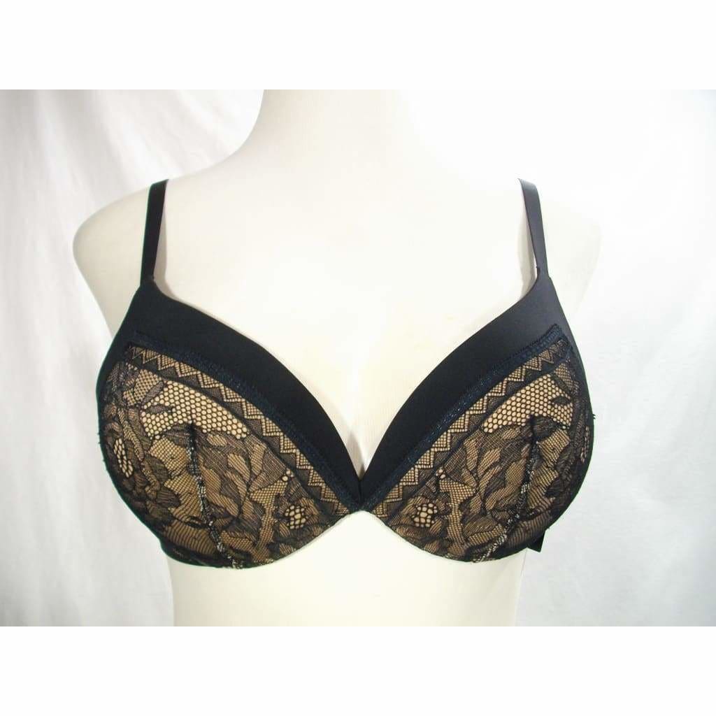 calvin klein black lace bra