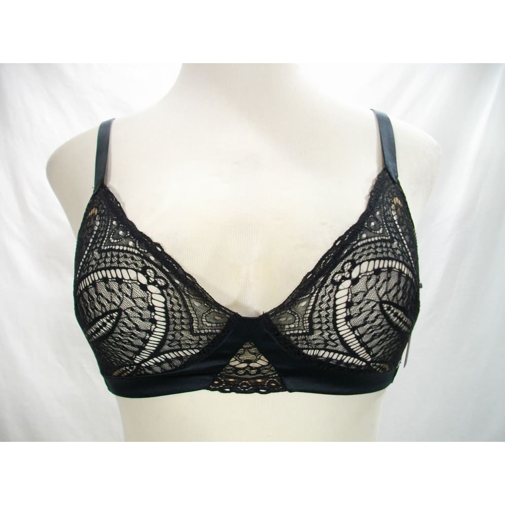 Calvin Klein QF3994 CK Black Audacious Lace & Satin Wire