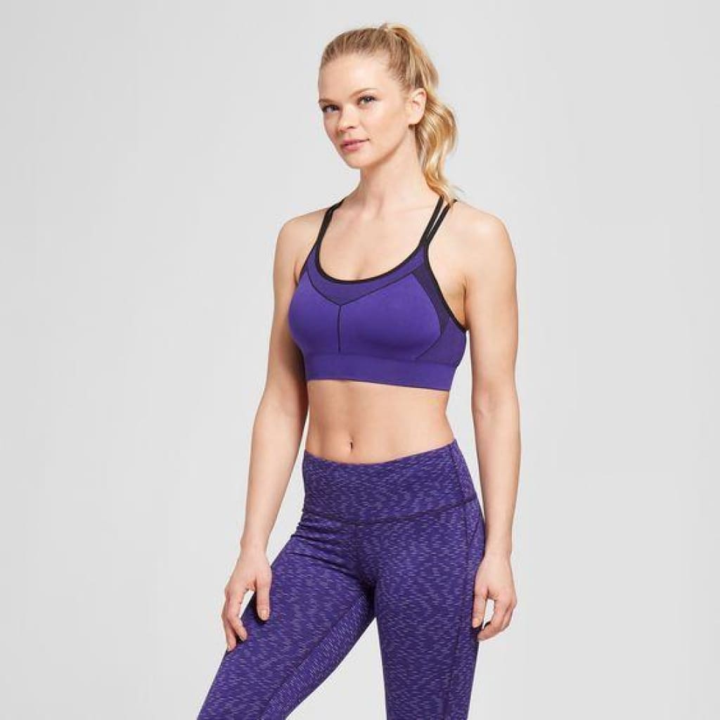 Womens Champion Criss Cross Cami Sports Bra