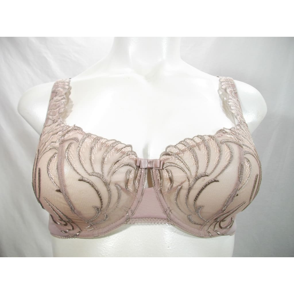 Felina Lana Sheer Mesh Unlined Full Figure Bra