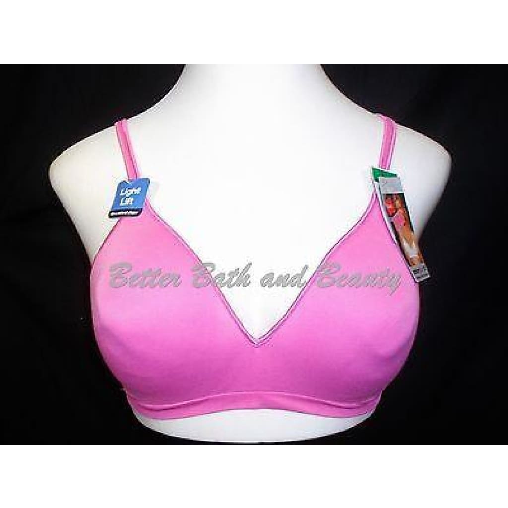 Hanes, Intimates & Sleepwear, Hanes Womens Soft Bra Hot Pink No Underwire  Size Large Nwt