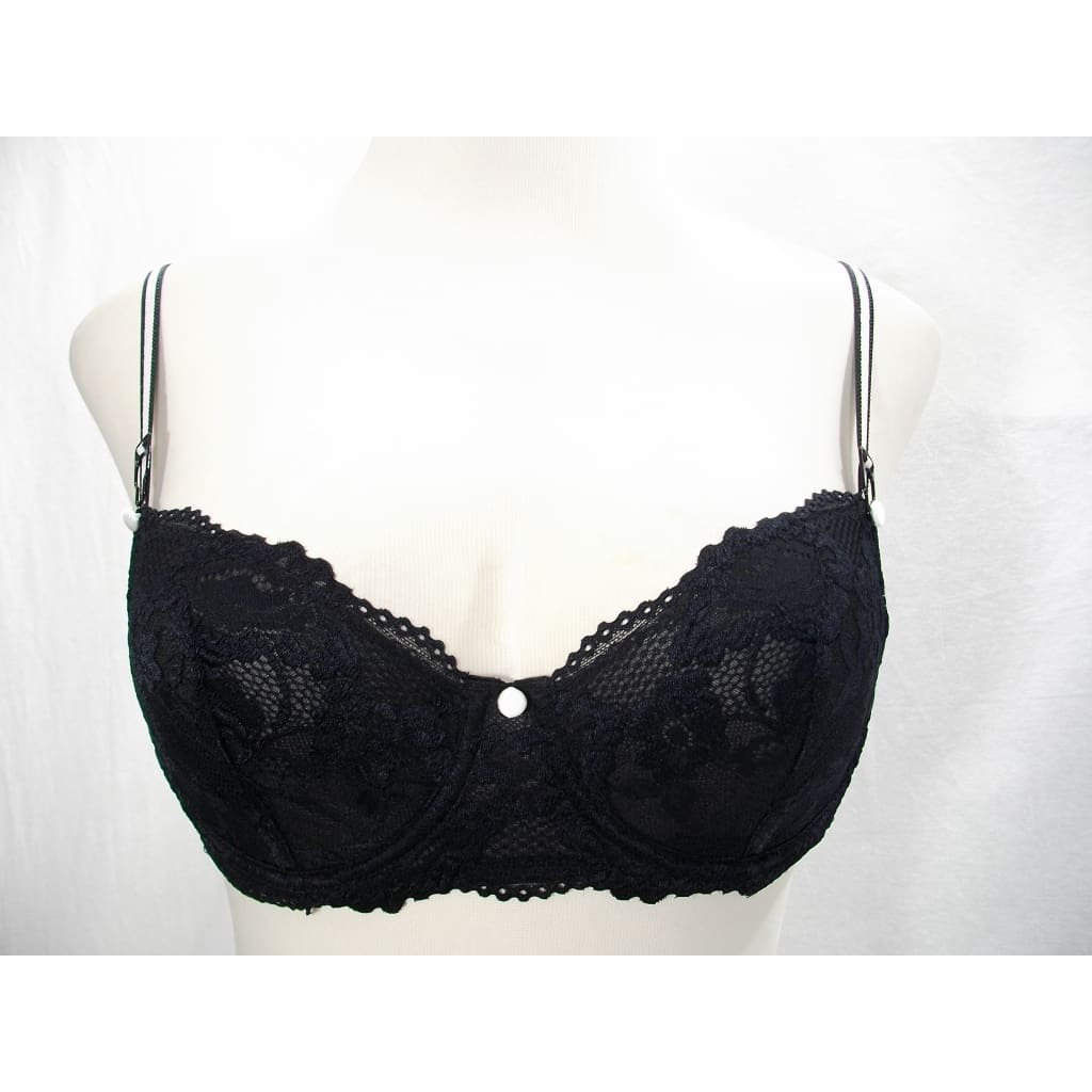 Jezebel 10123 Ideal Unlined Lace Underwire Demi Bra 34C