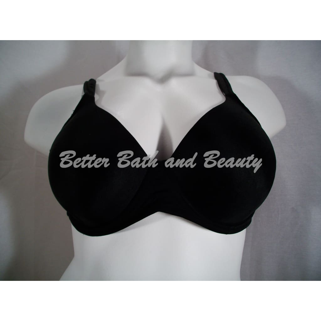 Leading Lady 5028 Molded Cup Underwire Bra 48D Black