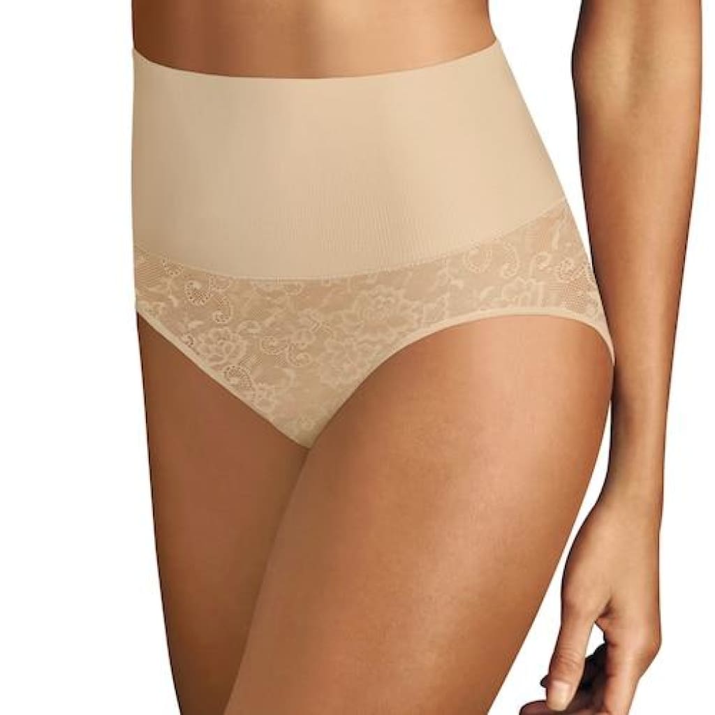Maidenform DM0051 Shapewear Tame Your Tummy Brief LARGE Nude
