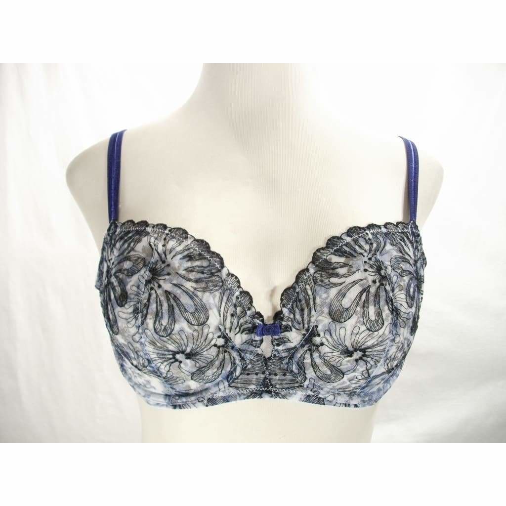 Paramour Ellie Unlined Floral Embroidery Demi Bra Style 115009
