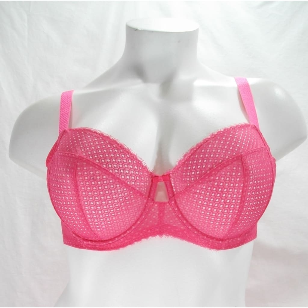 Lilyette by Bali Bra Minimizer Comfort Soft Cup Unlined Lace Trim U/W 36C  NEW