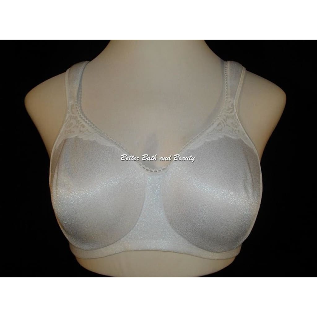 42C Playtex Full Coverage Unlined Seamless Wireless Gel Strap Bra 4692