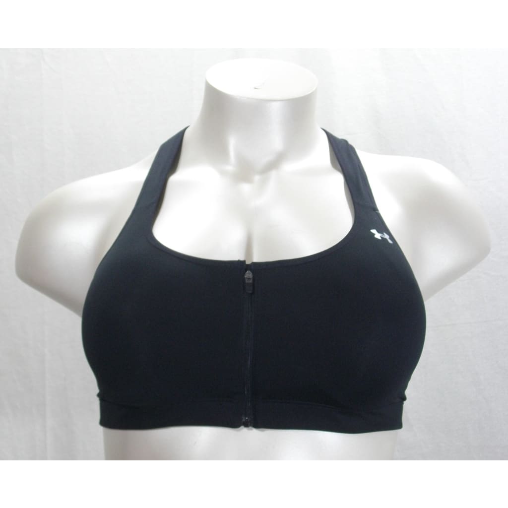 under armour zip up sports bra