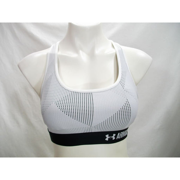 Under Armour 1307959 Mid Crossback Supervent Bra Wire Free Medium Whit