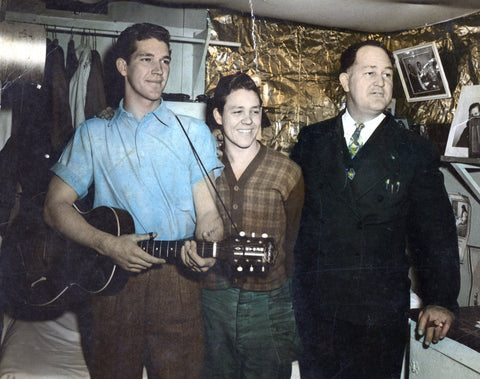 A young tremendous displaying his vocal and musical talents. 