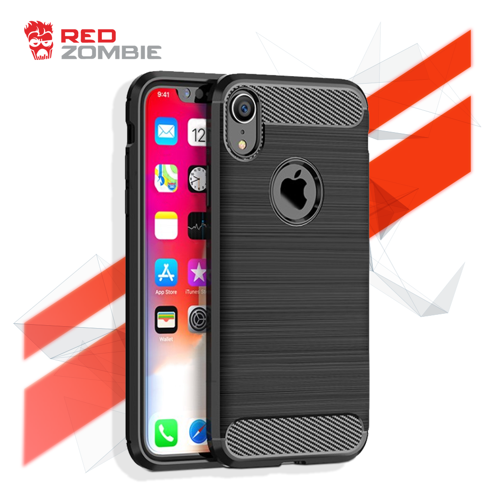 Iphone 8 7 Black Carbon Case By Red Zombie