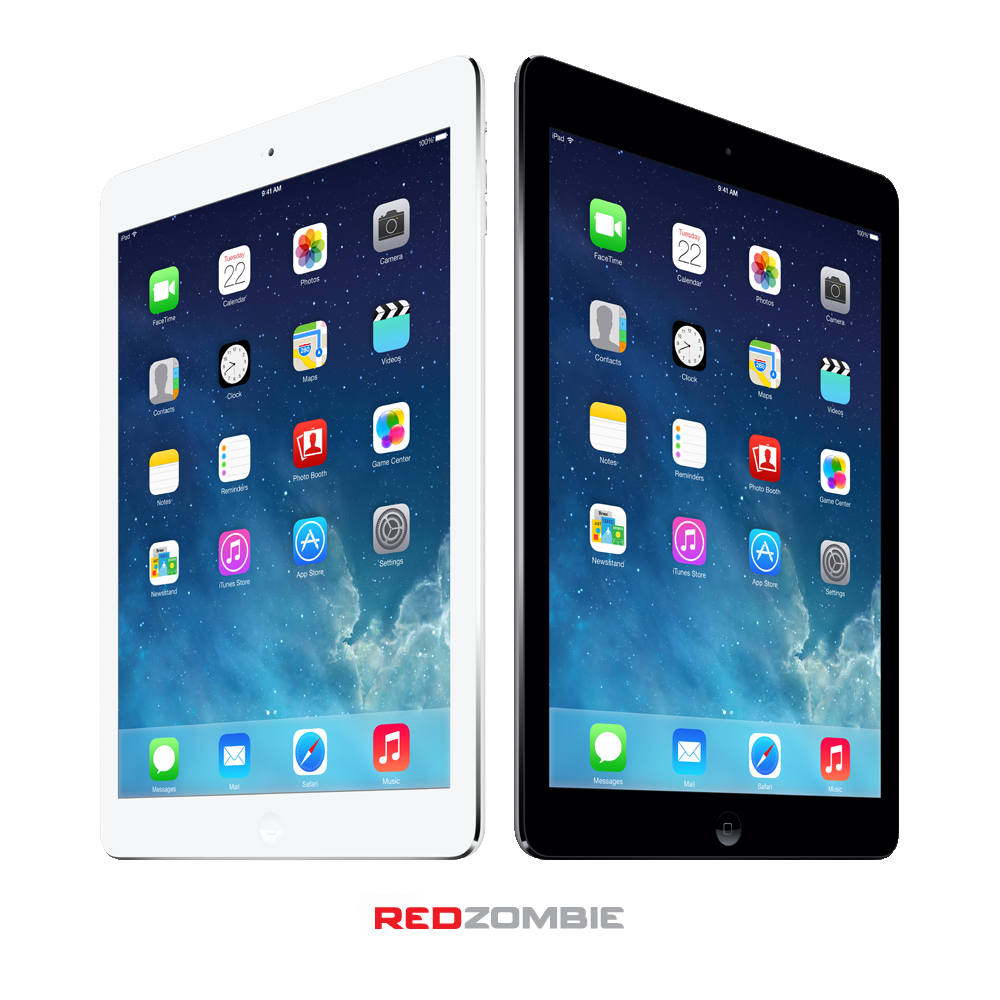 Land Siësta groet Apple iPad 2/3/4 - Standard Glass Screen Protector – Red Zombie
