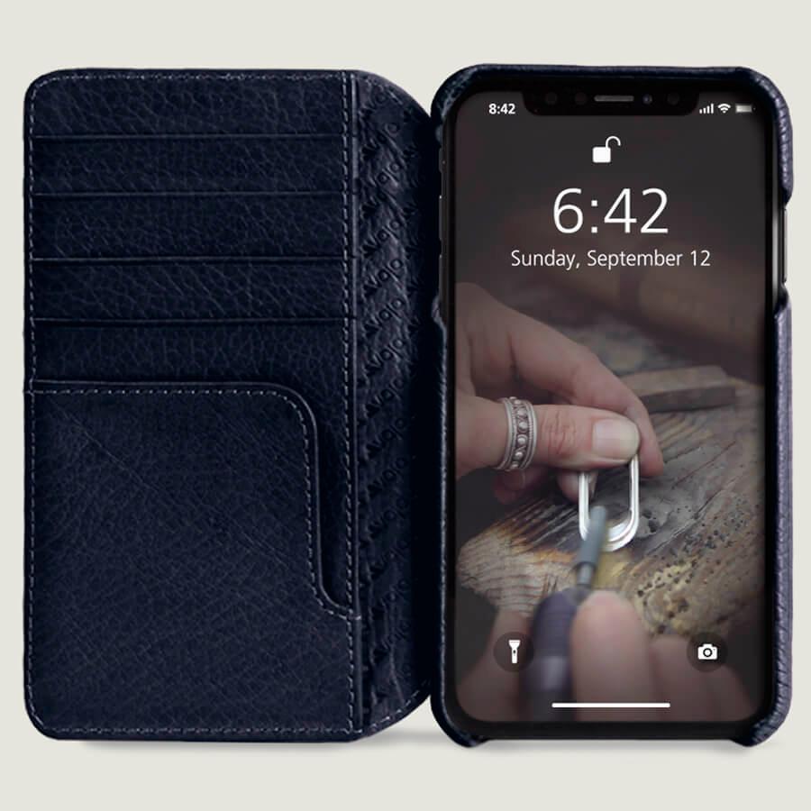 Wallet - iPhone Xs Max Wallet Leather Case - Vaja Europe