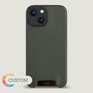 Custom Grip iPhone 13 MagSafe leather case